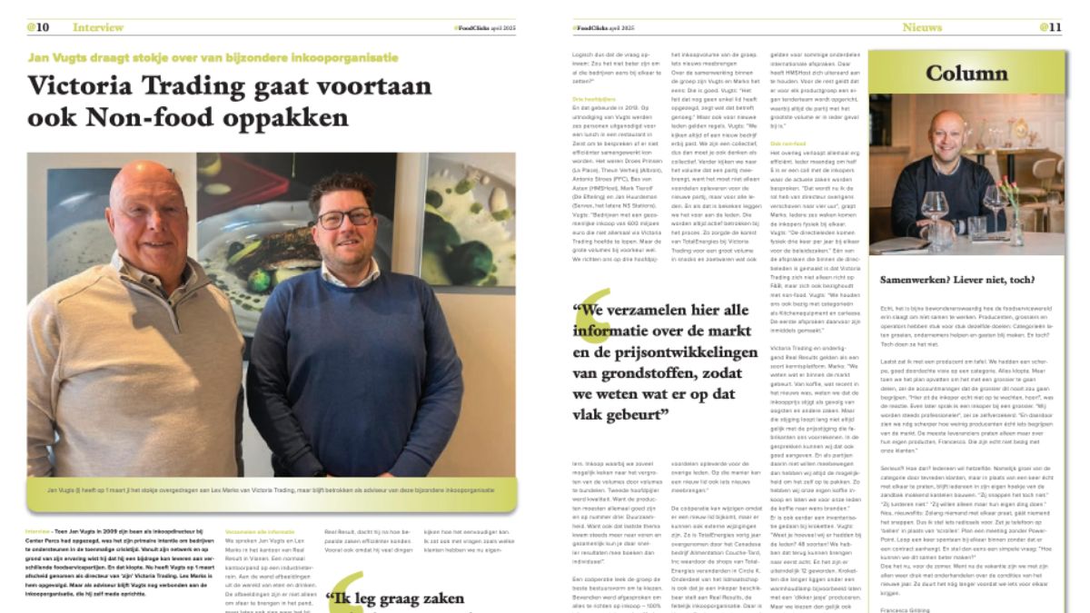 HOMiES BLOG - FoodClicks afbeelding bij Column over Prijsontwikkelingen en prijsverhogingen in Foodservice