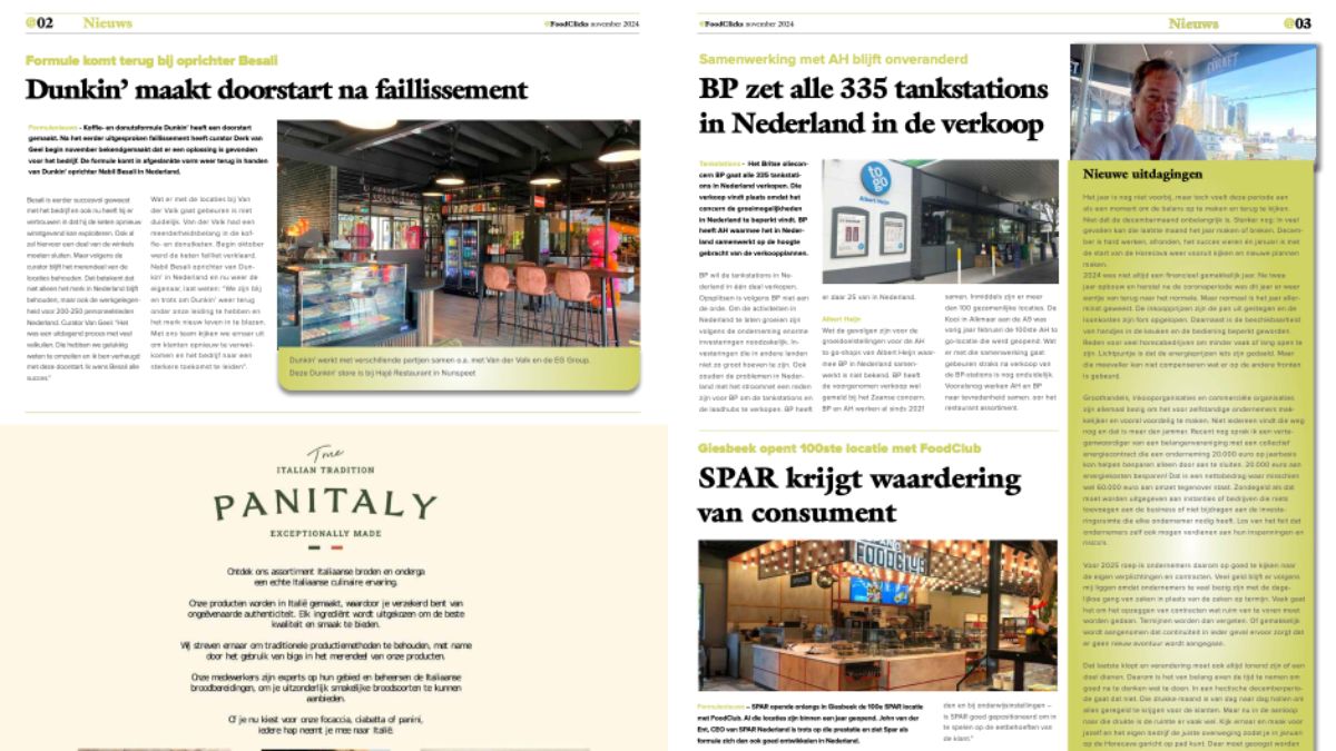 HOMiES BLOG - FoodClicks afbeelding bij Nieuwe uitdagingen in Foodservice