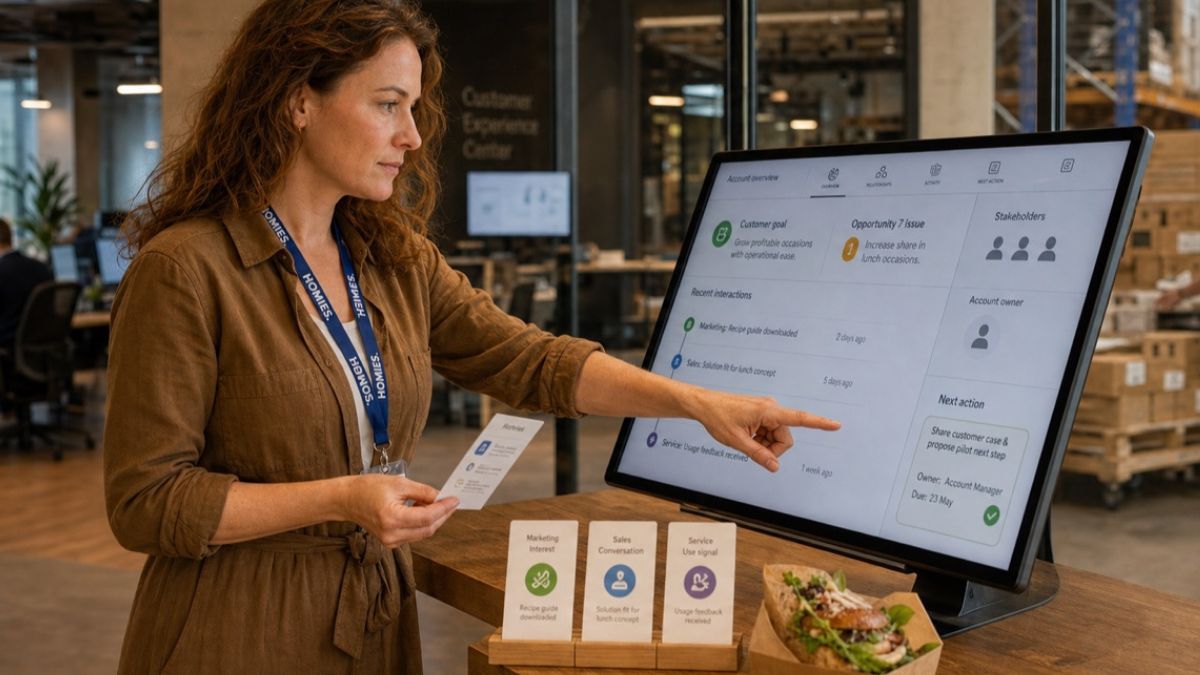 HOMiES CRM - gedeeld klantbeeld en opvolging