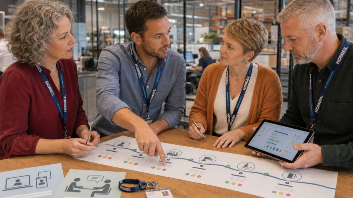 HOMiES Employee Experience - volledige medewerkersreis