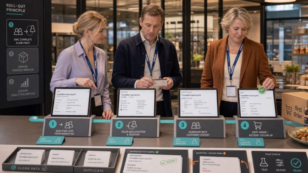 HOMiES Tips - CRM-implementatie - werkbare klantflow