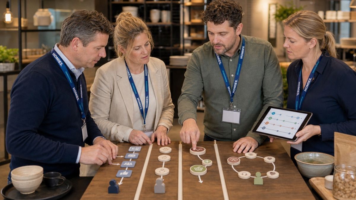 HOMiES Tips - Datagedreven Marketing en Sales - vier commerciële bewegingen