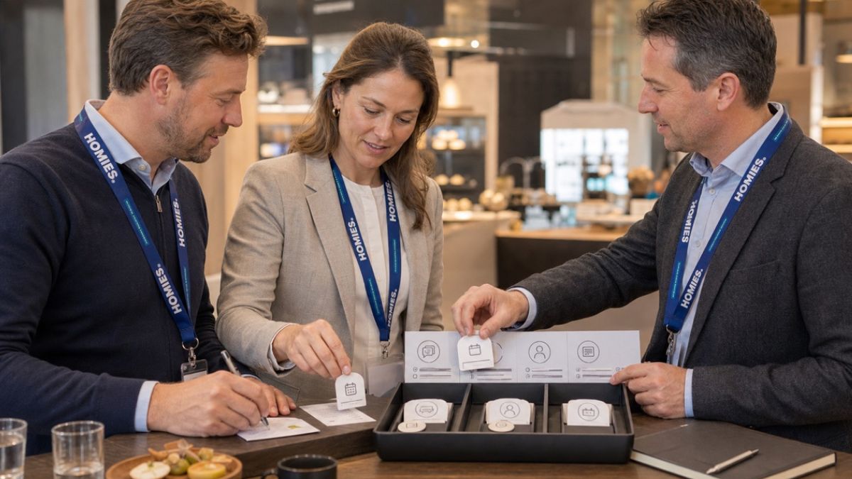 HOMiES Tips - Internationale Vakbeurzen - van ontmoeting naar commerciële opvolging