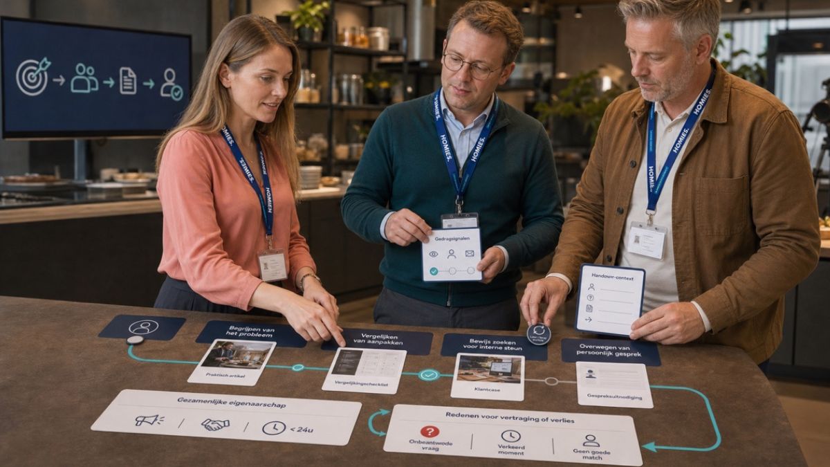 HOMiES Tips - Lead Nurturing - van interesse naar vervolgstap