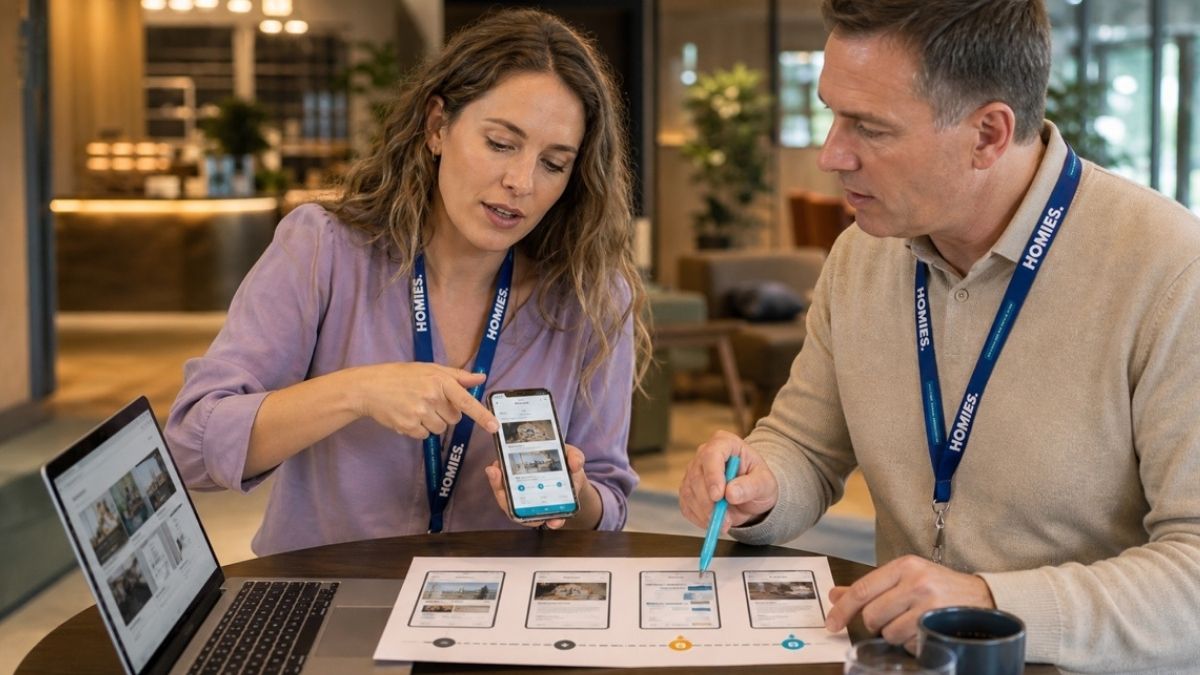 HOMiES Tips - Websiteoptimalisatie - maak iedere stap duidelijker