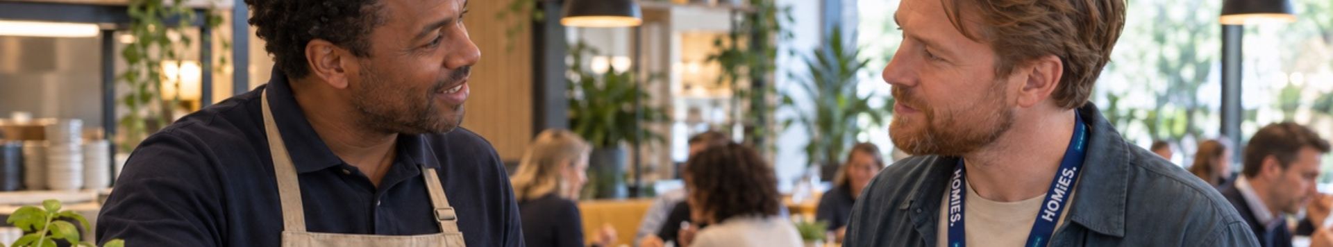 HOMiES Insights - Smaak Bedrijfscatering - Persoonlijke aandacht aan de lunchbar
