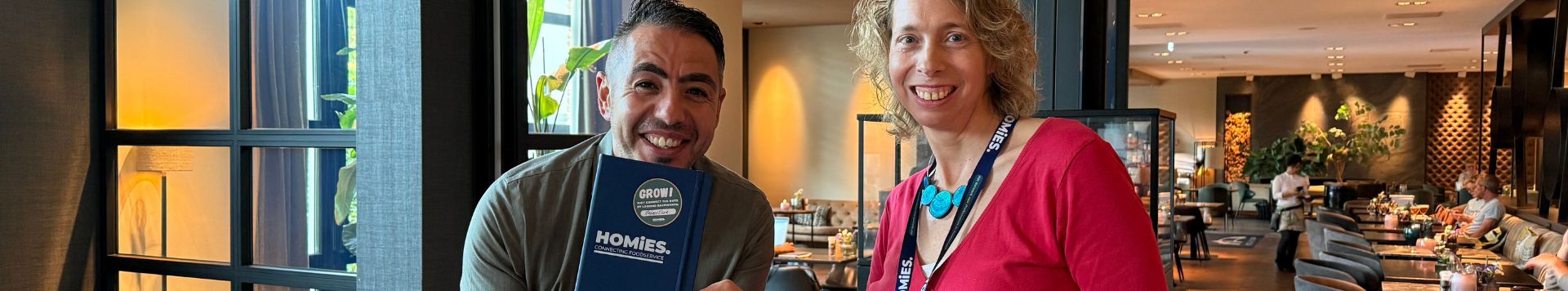 HOMiES Persbericht - HOMiES en GROUP7 bouwen samen aan praktische kennis voor Foodservice header