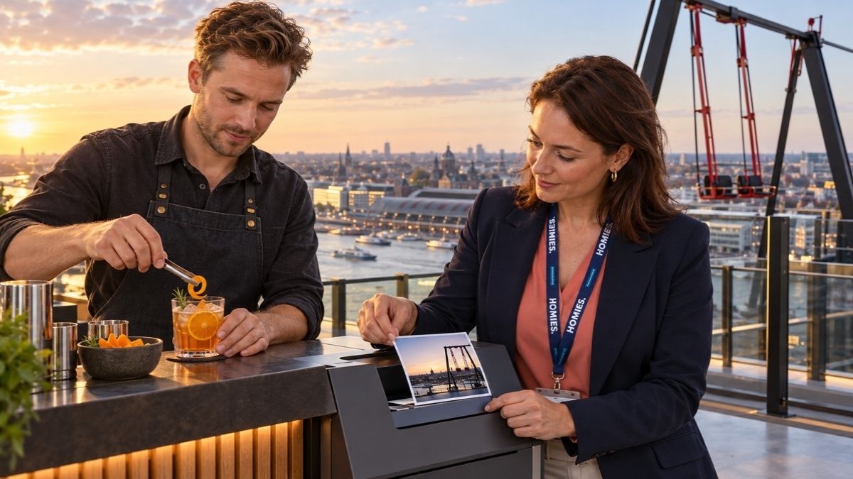 HOMiES Insights - ADAM LOOKOUT - Deelbare beleving boven Amsterdam