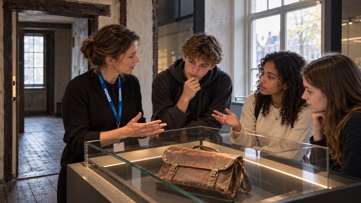 HOMiES Insights - Anne Frank Huis - Geschiedenis in dialoog met jongeren