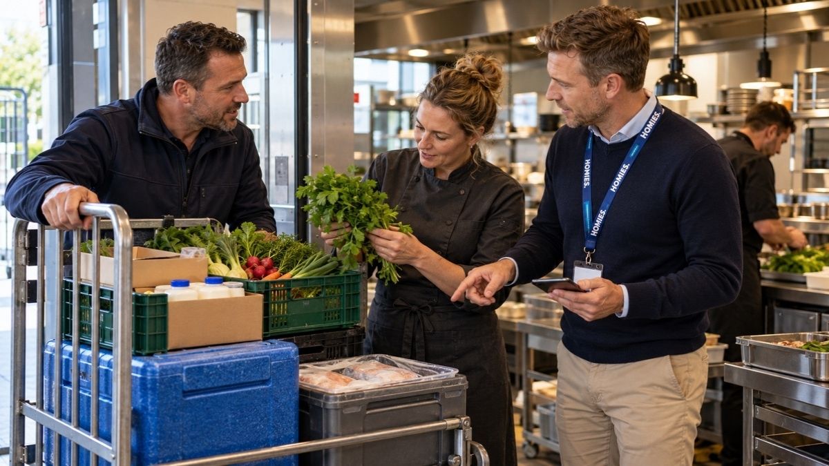HOMiES Insights - Bidfood - Leveringszekerheid tot in de keuken