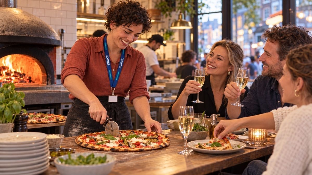 HOMiES Insights - De Pizzabakkers - Romeinse pizza en prosecco