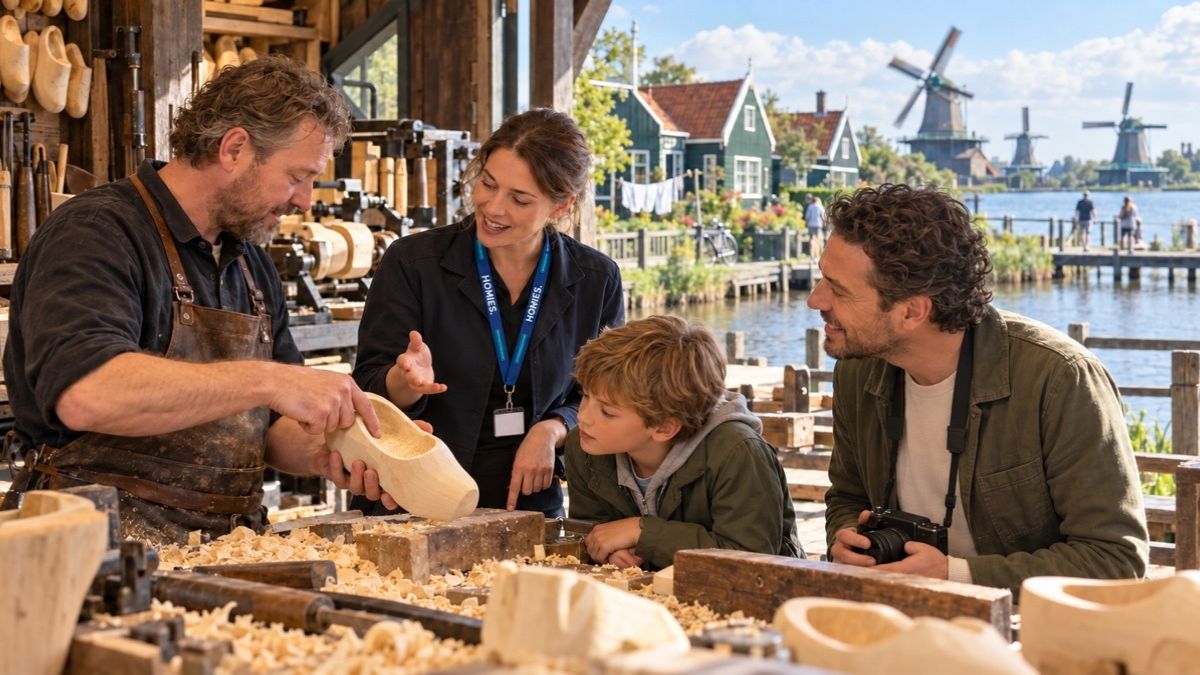 HOMiES Insights - De Zaanse Schans - Klompenambacht tussen molens en woonerfgoed