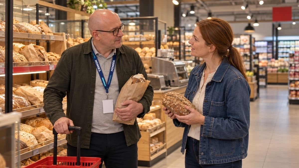 HOMiES Insights - Dirk - Menselijk voordeel bij de broodafdeling