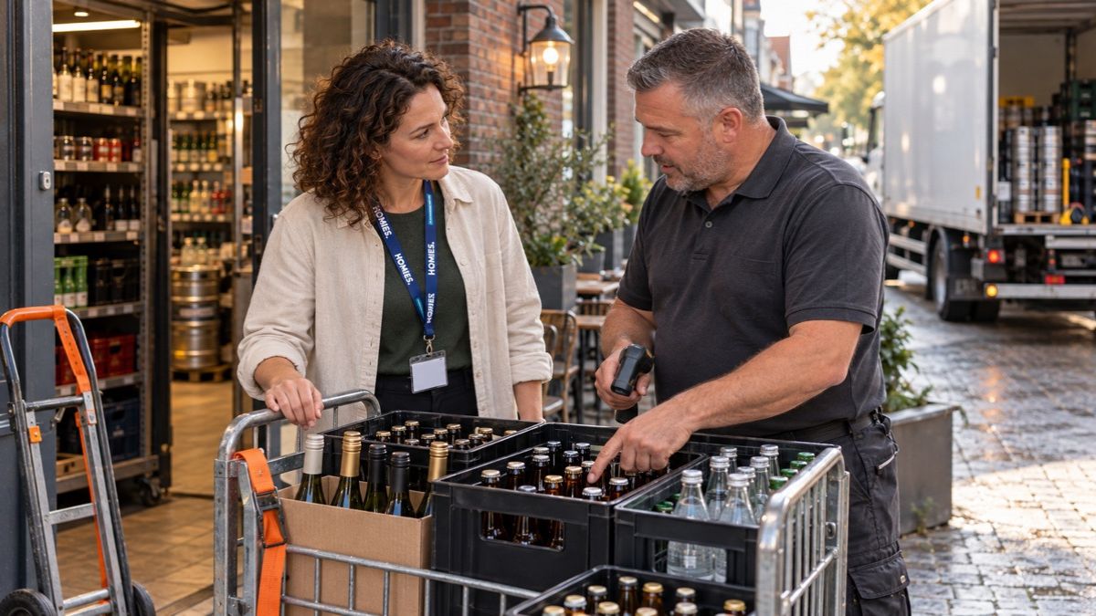 HOMiES Insights - Drankengroothandel Scheerder - Persoonlijke drankenlevering aan de horeca