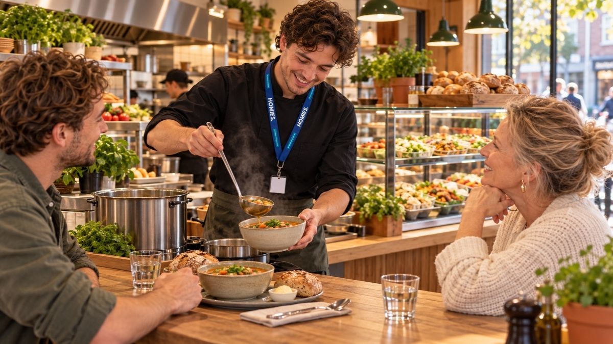HOMiES Insights - Eetwinkel - Huisgemaakte soep en verse maaltijden