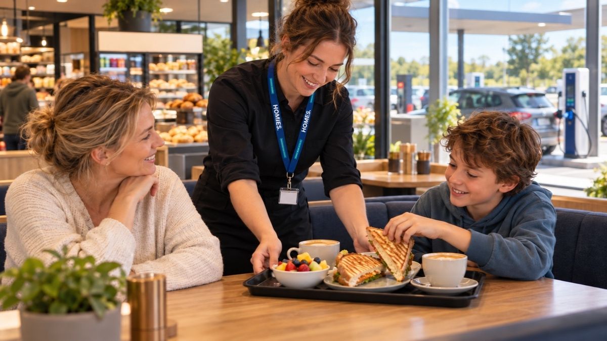 HOMiES Insights - Esso Tankstations - Comfortabele foodstop onderweg