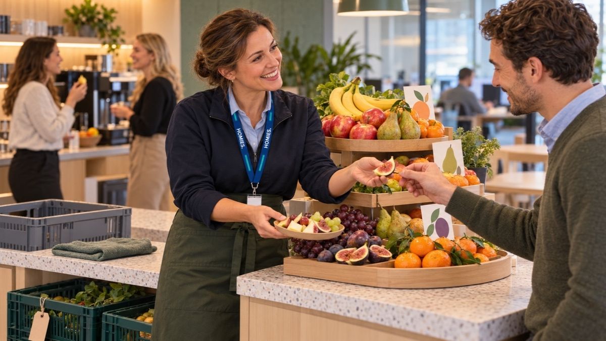HOMiES Insights - Fruit op je werk - Vitaliteit zichtbaar op de werkvloer