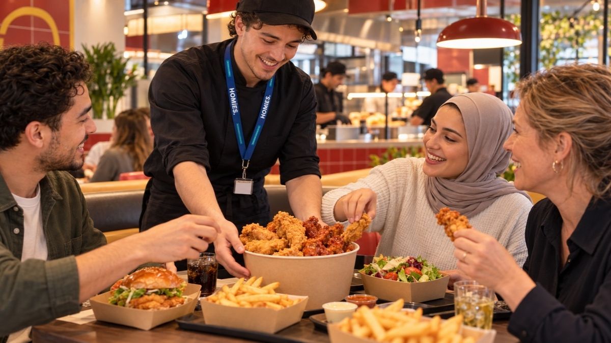 HOMiES Insights - HFC Restaurants - Samen genieten van halal fried chicken
