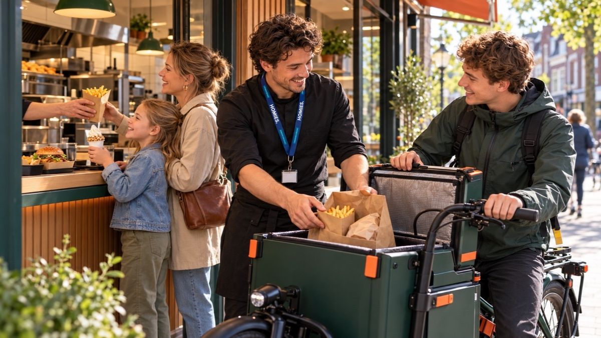 HOMiES Insights - HappyFood - FrietFiets en lokaal cafetariagemak