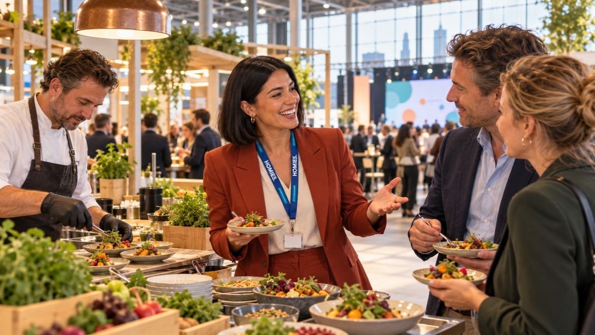 HOMiES Insights - Jaarbeurs Utrecht - Duurzame ontmoetingen en catering op de beursvloer