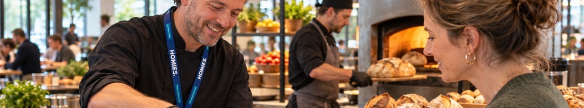 HOMiES Insights - La Place - Open keuken met dagverse salade en brood