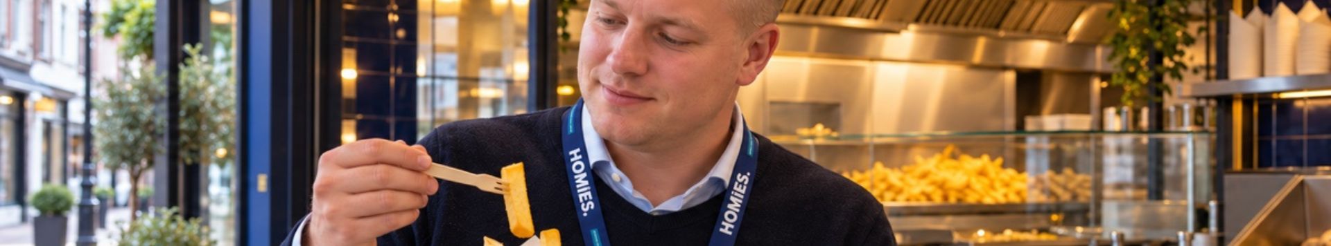 HOMiES Insights - Manneken Pis - Verse Vlaamse frites in de winkelstraat