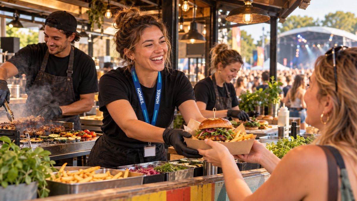 HOMiES Insights - Number 1 Catering - Streetfood op festivalschaal