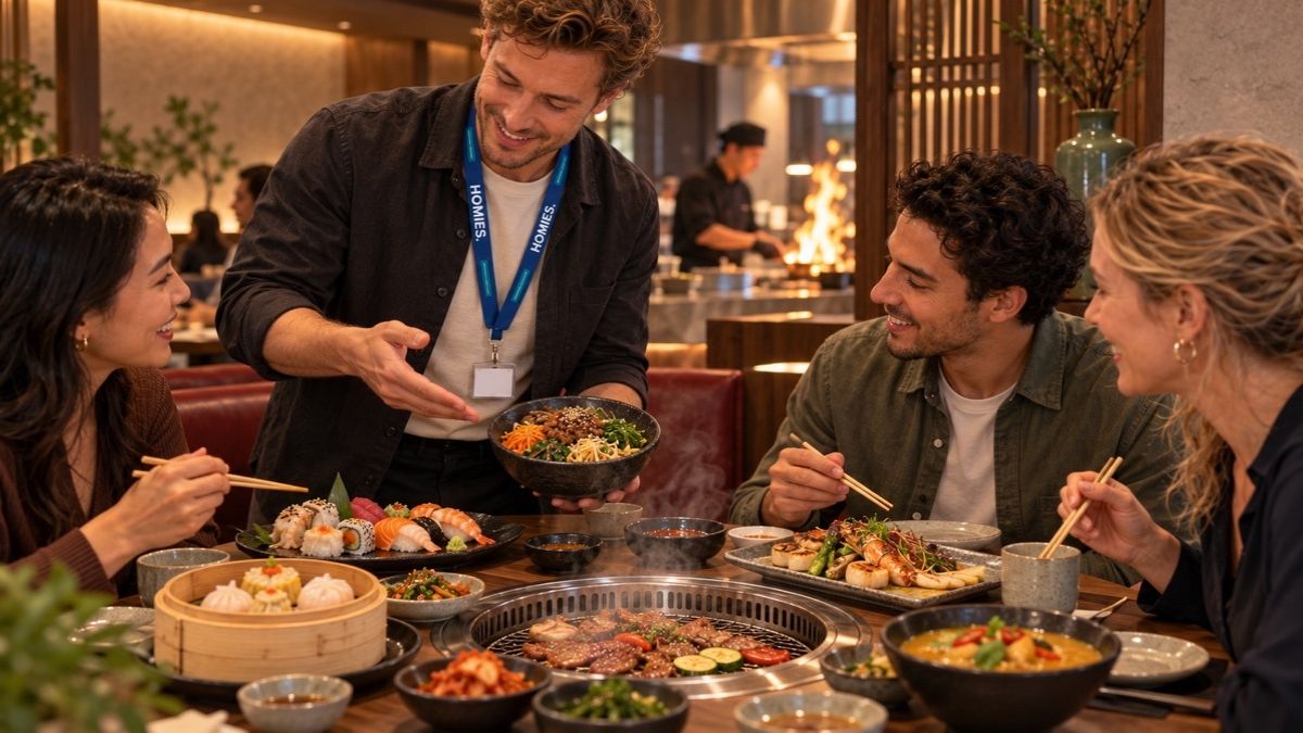 HOMiES Insights - Orient Plaza - Vier Oosterse keukens rond de tafelgrill