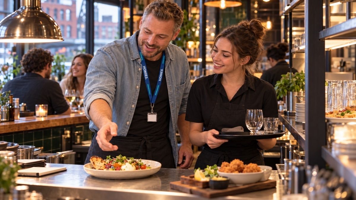 HOMiES Insights - RW Horeca Groep - Teamkracht tijdens de service
