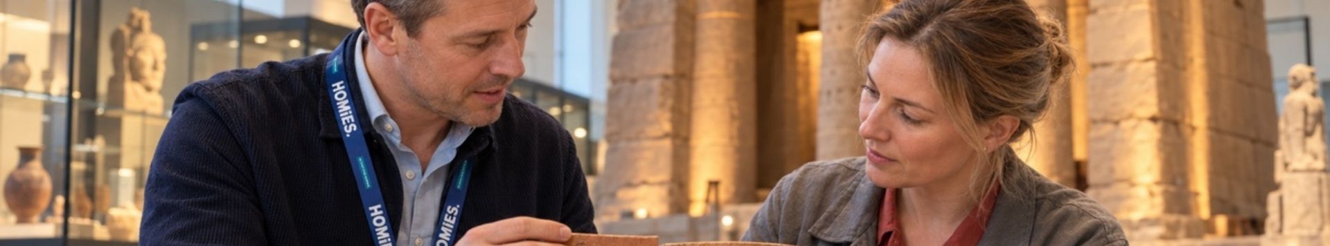 HOMiES Insights - Rijksmuseum van Oudheden - Archeologie tastbaar gemaakt