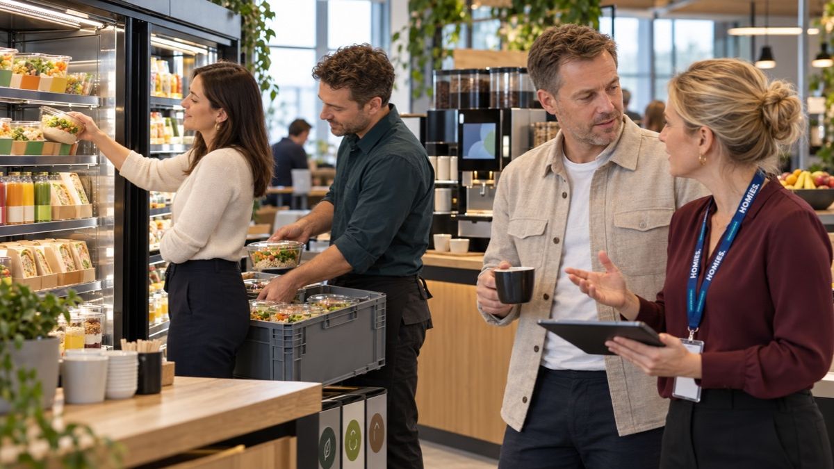 HOMiES Insights - Selecta - Zelfbediening met dagelijkse service