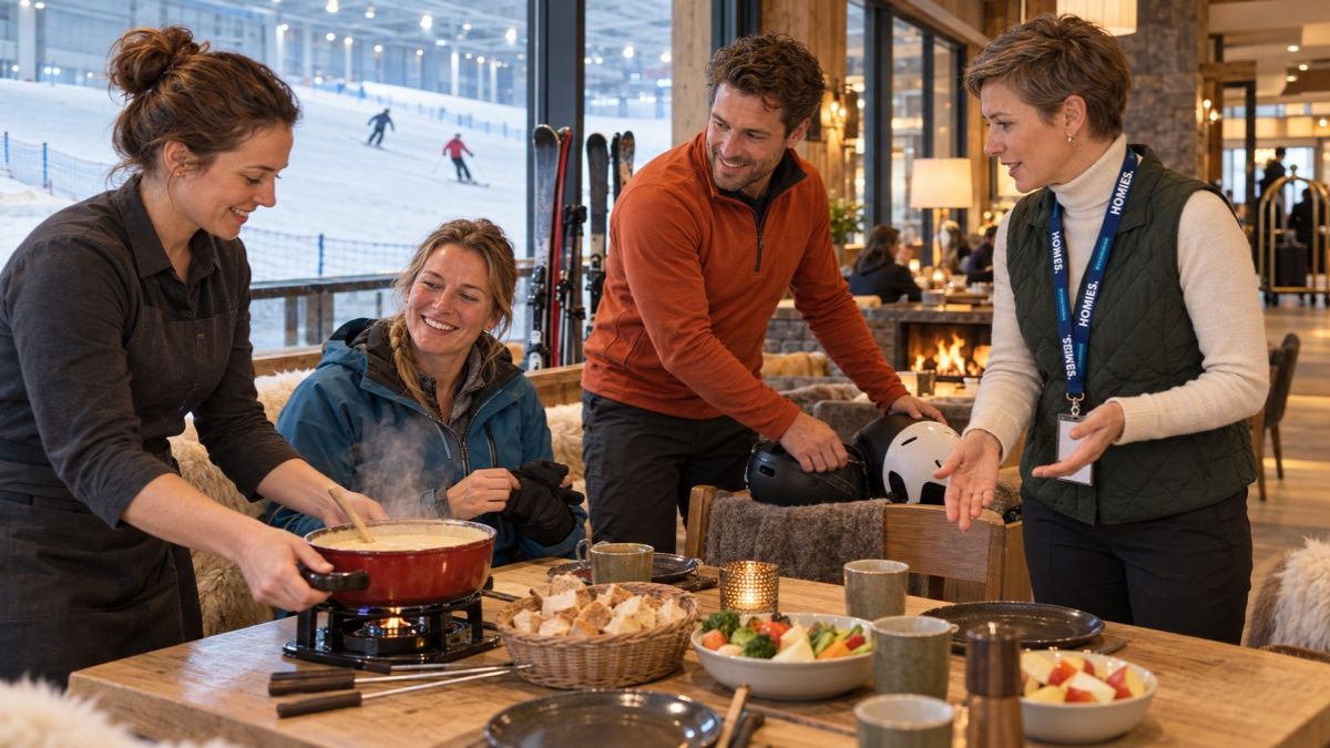 HOMiES Insights - SnowWorld - Fondue na indoor wintersport