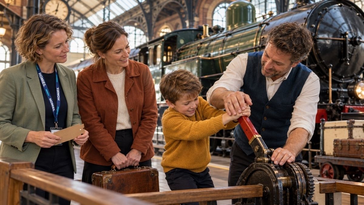 HOMiES Insights - Spoorwegmuseum - Spelenderwijs spoorwegerfgoed ontdekken
