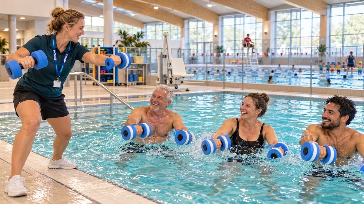 HOMiES Insights - Sportfondsen - Aquasport en vitaliteit in het zwembad