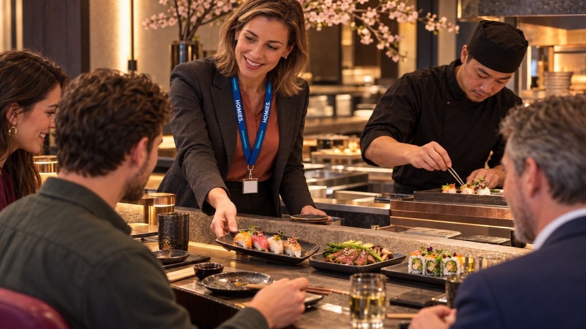 HOMiES Insights - Sumo Sushi en Grill - Verse rondes aan de sushi counter