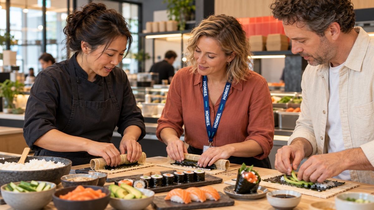 HOMiES Insights - Sushi Time - Interactieve sushiworkshop