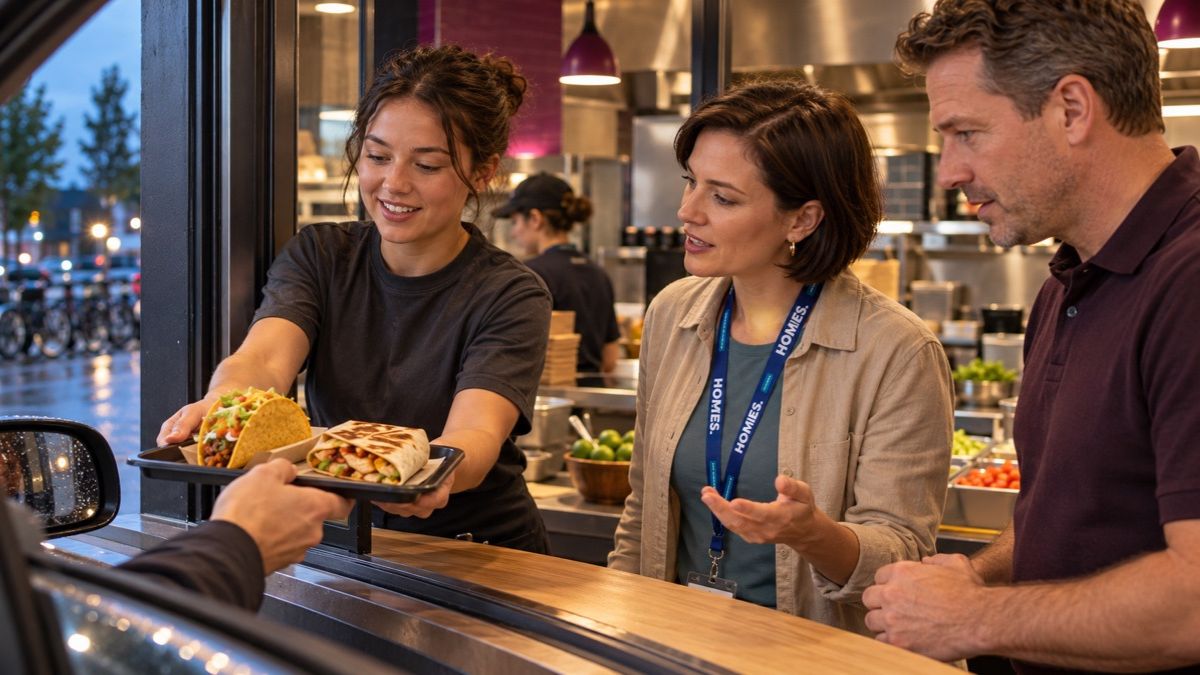 HOMiES Insights - Taco Bell - Drive-thru met taco en gegrilde wrap