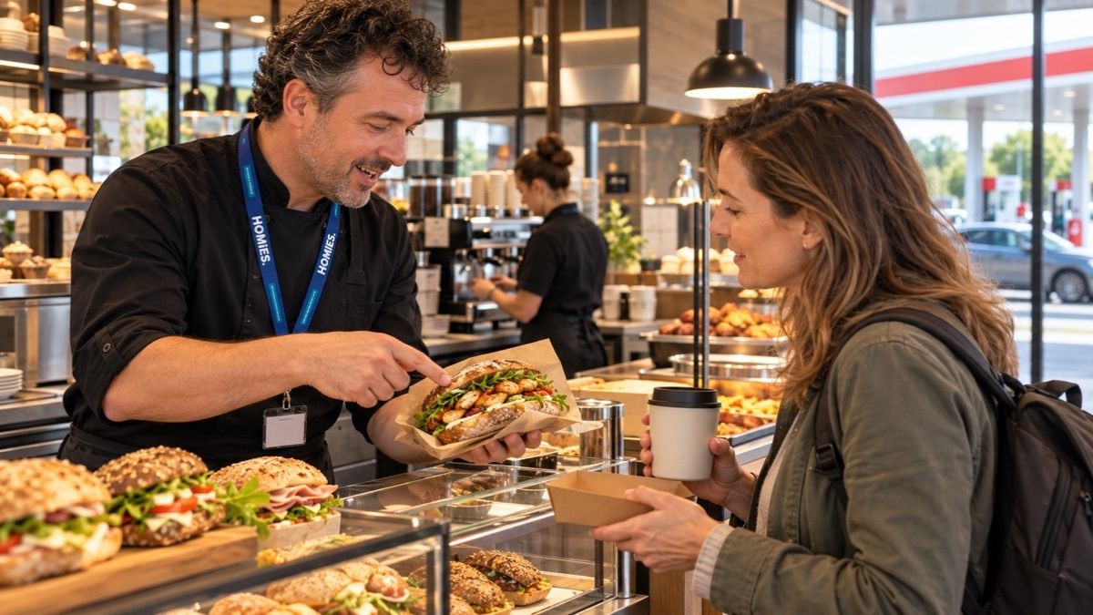 HOMiES Insights - Texaco - Verse food-to-go en koffiestop