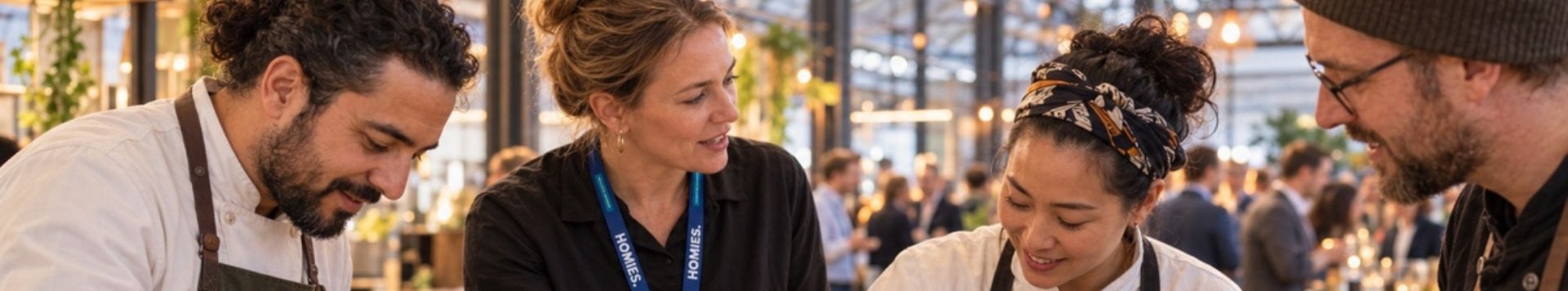 HOMiES Insights - The Food Line-up - Creatieve chefs met duurzame impact