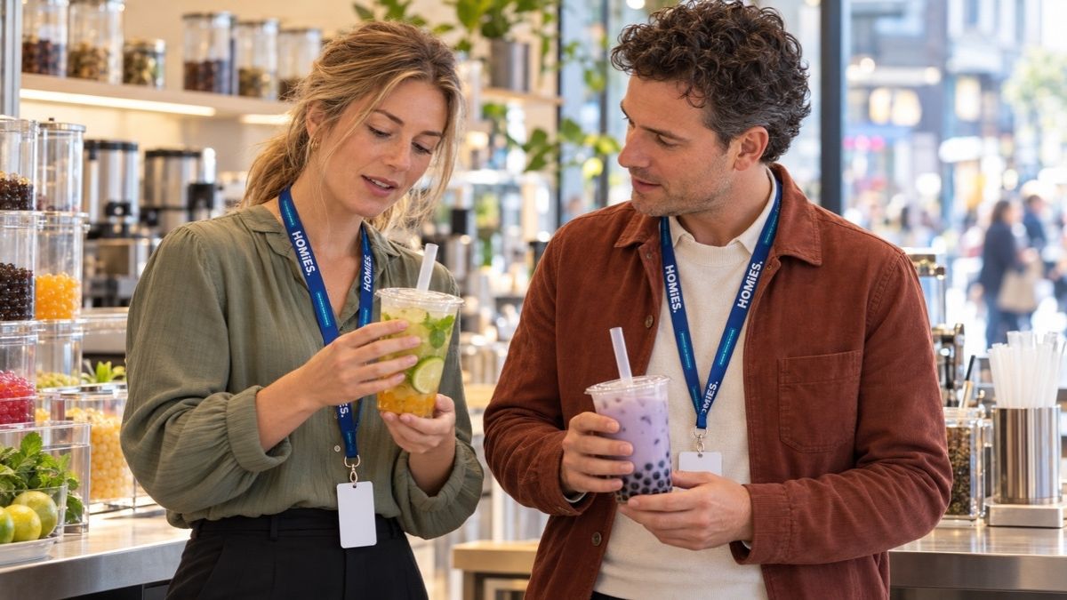 HOMiES Insights - YOYO Fresh Tea Bar - Kleurrijke thee en bubble tea beleving