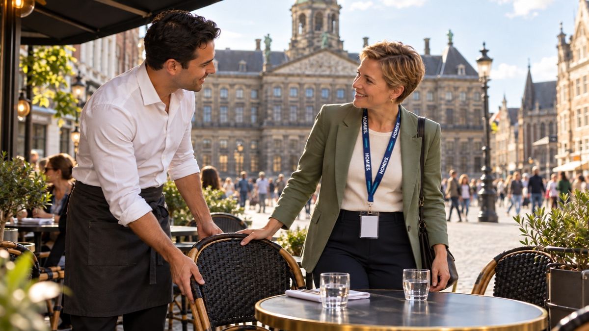 HOMiES Insights - Yip Group - Persoonlijke ontvangst aan de Dam