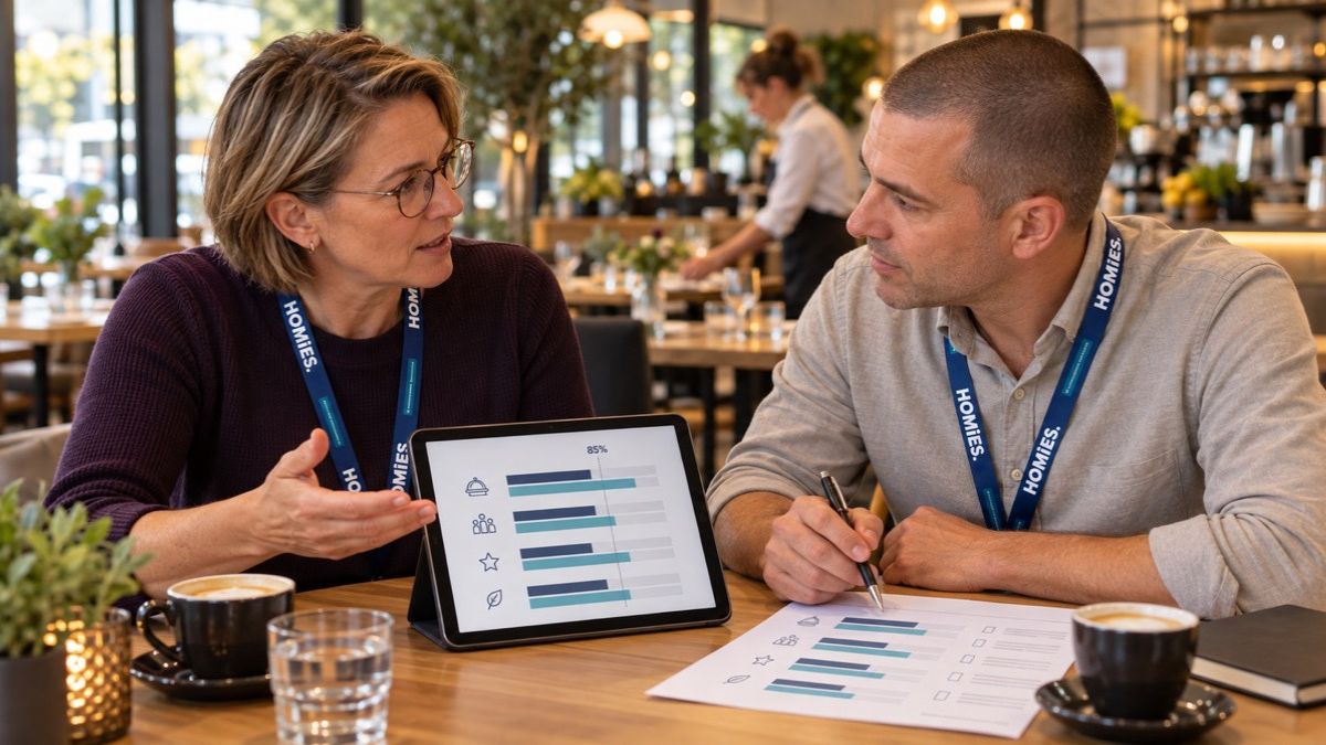 HOMiES Tips - Benchmarking - Scores vergelijken en samen leren