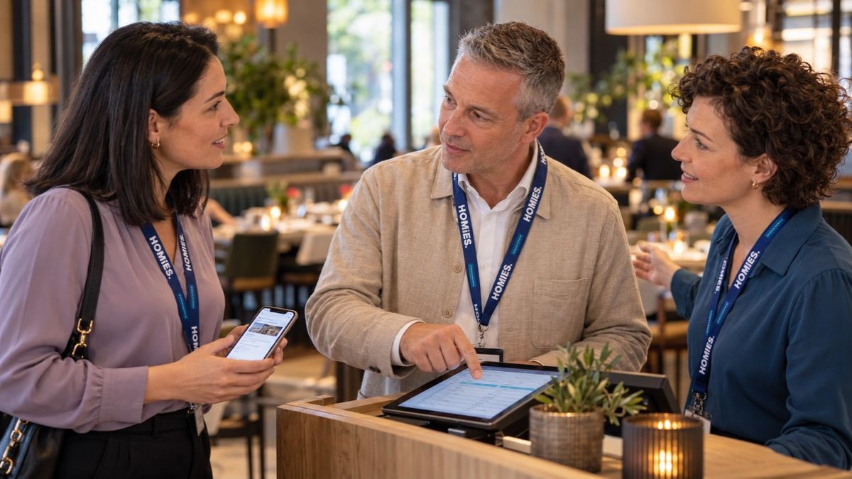 HOMiES Tips - Customer journey - Van reservering naar ontvangst